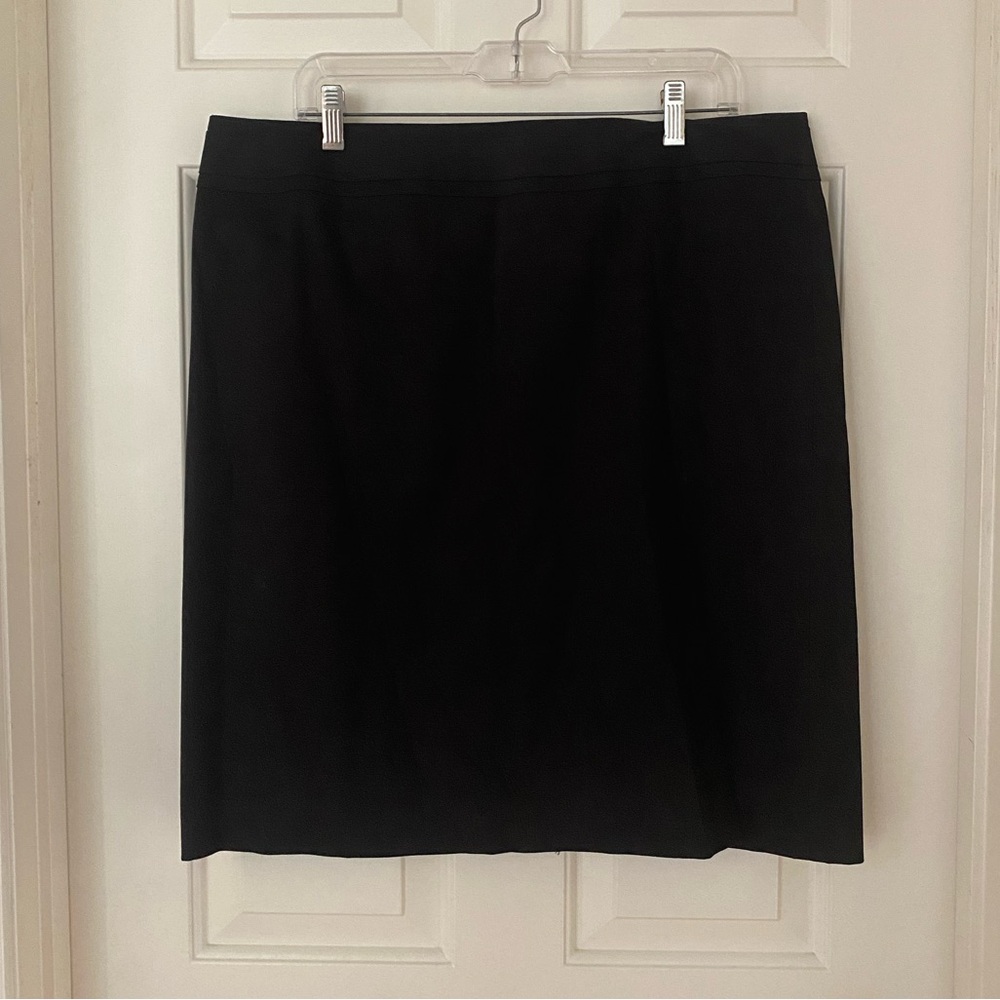 Talbots Black Stretch Skirt